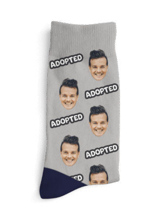 Șosete personalizate - Adoptat