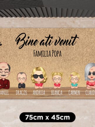 Covoraș personalizat - Cei mai buni bunici