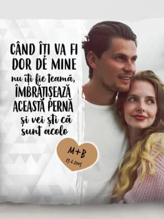 Pernă personalizată – Iubire