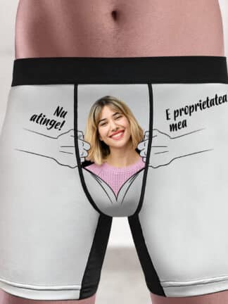 Boxeri personalizați cu fotografie (Cadoul suprem!)