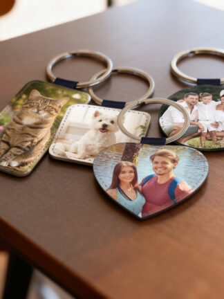 Breloc personalizat cu fotografia dragă ție
