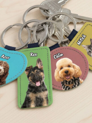 Breloc personalizat cu animalul tău de companie