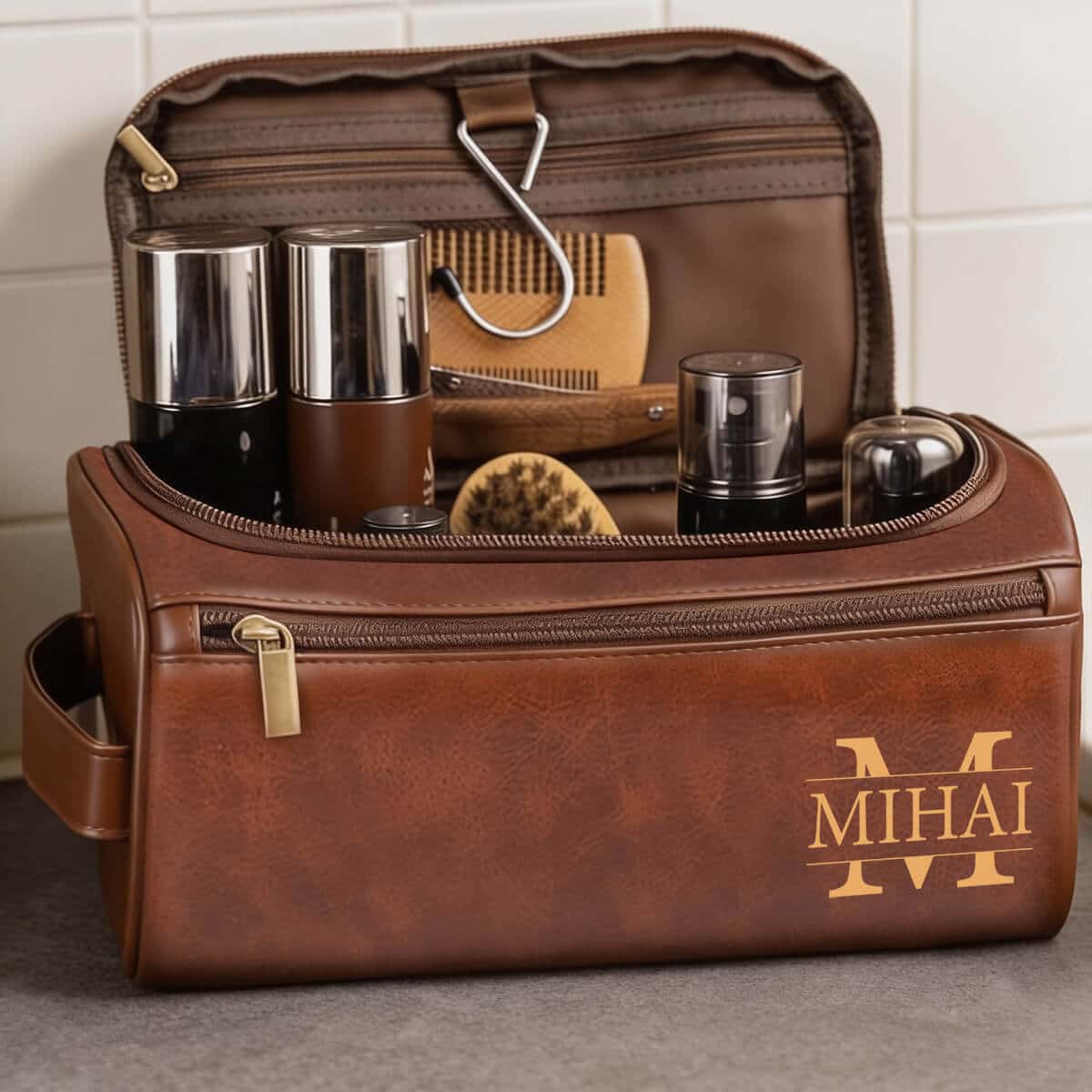 Borsetă Personalizată Cosmetice Bărbați