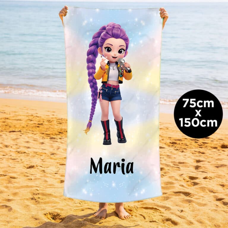 Prosop pentru plajă personalizat - Mică Stea