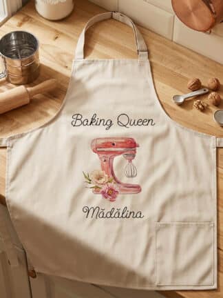 Șorț personalizat - Baking queen