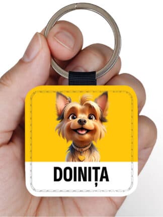 Breloc personalizat cu câinele tău