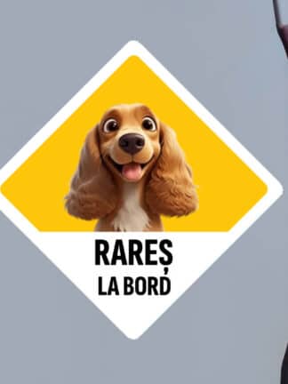 Sticker personalizat - Câine la bord
